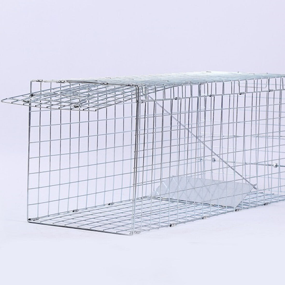 Live Animal Cage Trap Heavy Duty Folding Raccoon Traps Cat Trap Catch Release UK