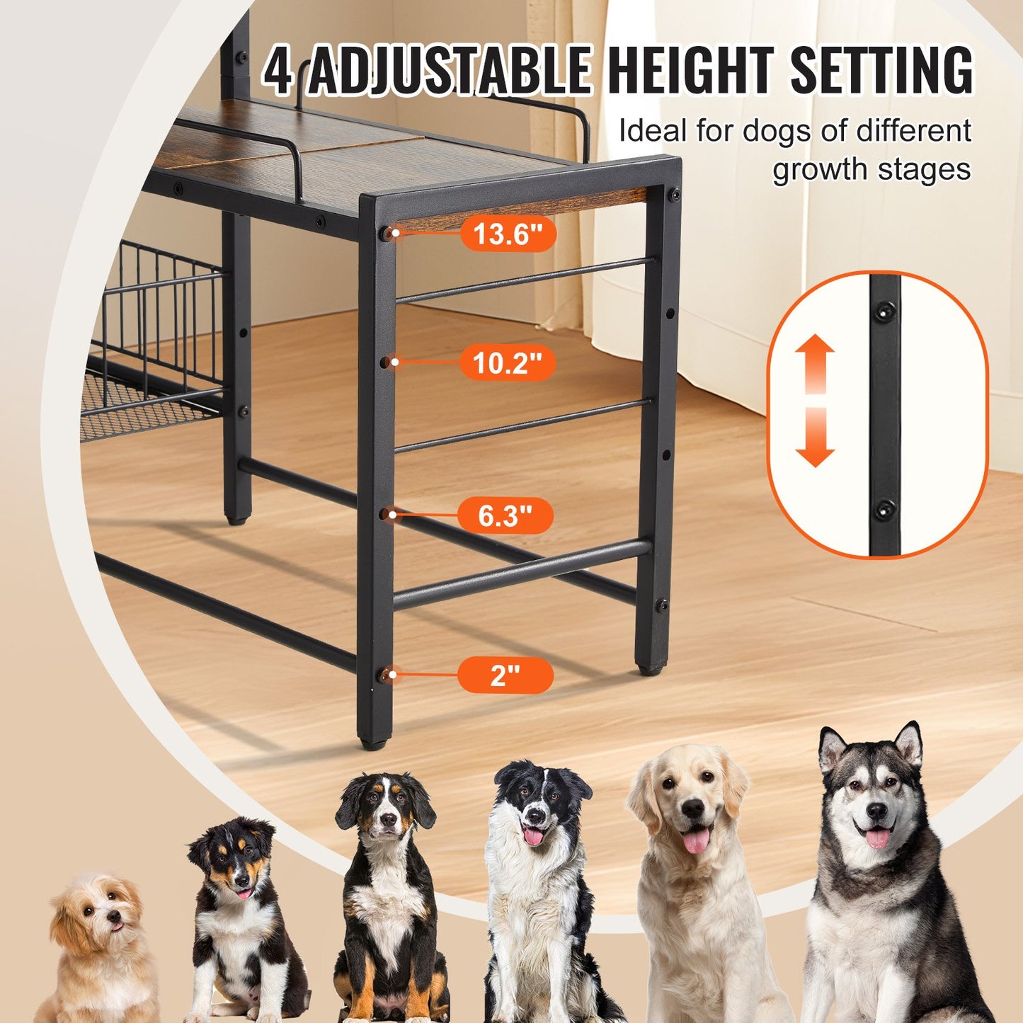 Pet Feeding Station With Storage