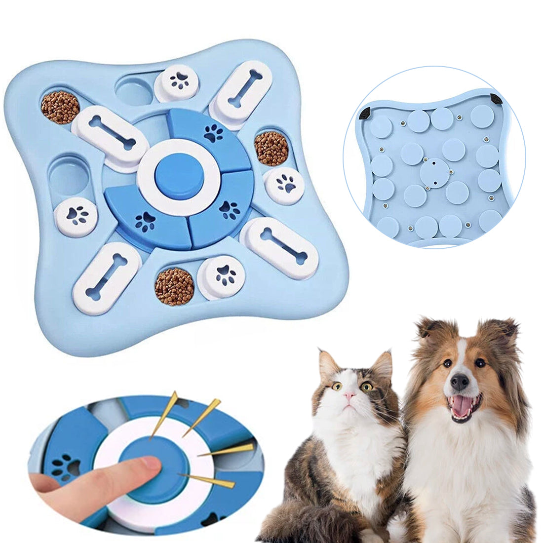 Interactive Dog Puzzle Feeder