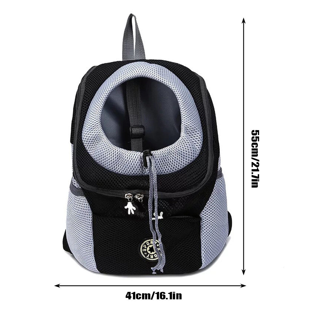 Pet Carrier Mesh Backpack